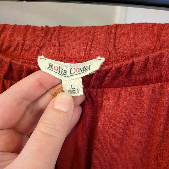 Rolla Coster Vibrant Red A-Line Skirt - Picture 3 of 3